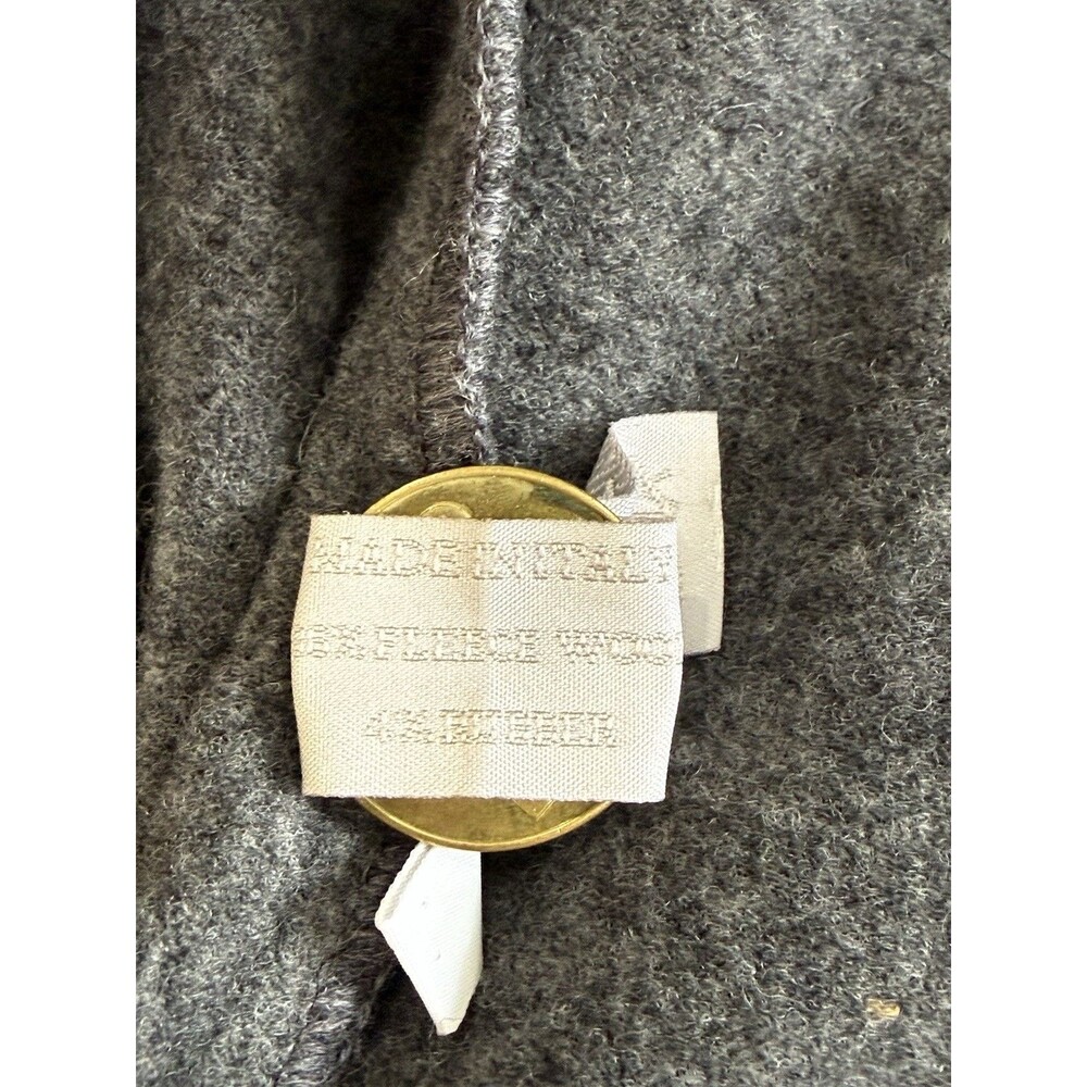 VTG Miu Miu Wool Casual Blazer Gray Sz 42 Jacket Italy Minimalist *READ! - Picture 6 of 14